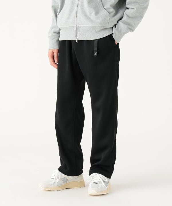 美品【Gramicci x BEAMS】別注ニットフリースナローパンツ グレー GRAMICCI（グラミチ）の別注フリースパンツ｜ビームス 恵比寿｜BEAMS
