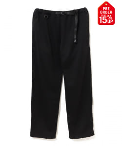 【+15%ポイントUP】【別注】Gramicci / ボンディング ニット フリースパンツ