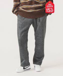 【+15%ポイントUP】【別注】Gramicci / ボンディング ニット フリースパンツ