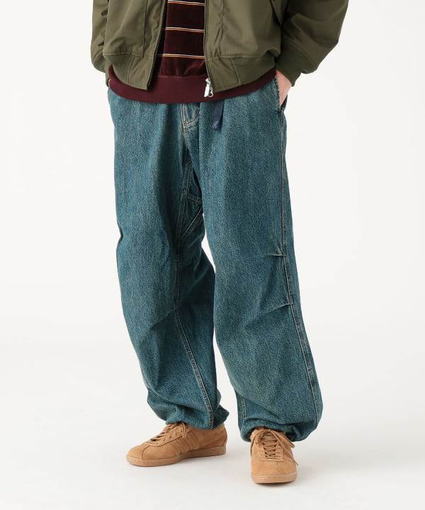 GRAMICCI × BEAMS / 別注 デニム オーバーパンツ 8月下旬発売！GRAMICCI × BEAMS / 別注 デニム オーバーパンツ