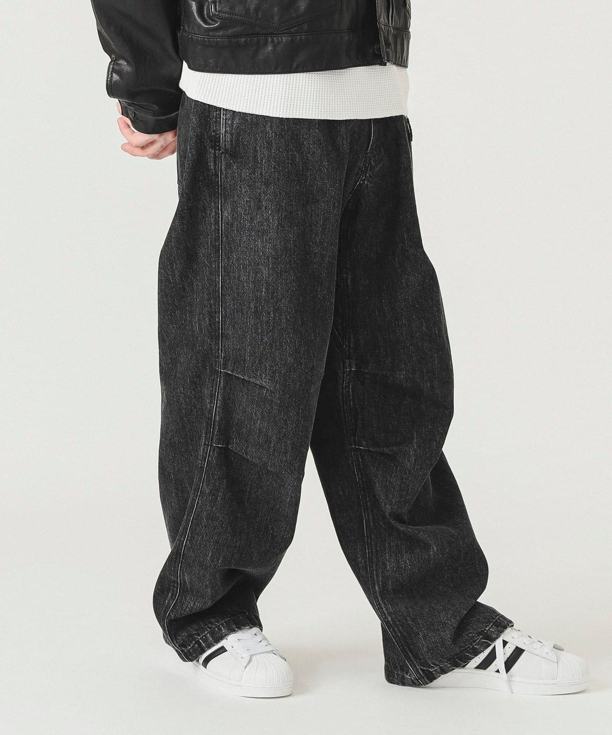 【別注】Gramicci / デニム オーバーパンツ パンツ MEN BLACK XL 【別注】Gramicci / デニム オーバーパンツ パンツ MEN BLACK XL