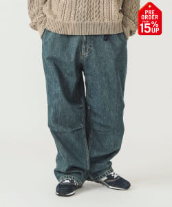 【+15%ポイントUP】【別注】Gramicci / デニム オーバーパンツ