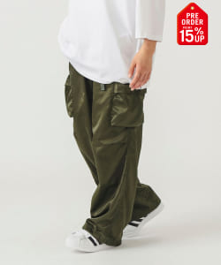 【+15%ポイントUP】【別注】Gramicci / シャイニーナイロン 6ポケットパンツ