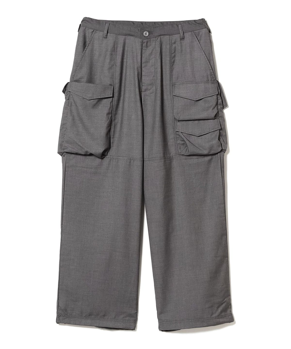 値下げ・KISO SUZUKI＜W350＞日本製・3ピースバック BEAMS（ビームス）【別注】NULL TOKYO / Outside Slacks（パンツ