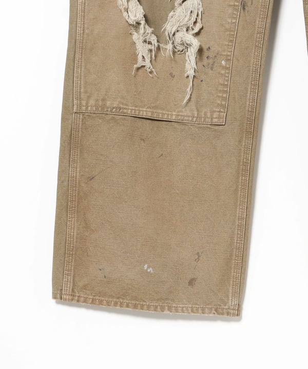 パンツ BEAMS BOWWOW/DUCKPAINTER PANTS HARDAGED BEAMS（ビームス）【別注】BOW WOW / DUCK PAINTER PANTS HARD