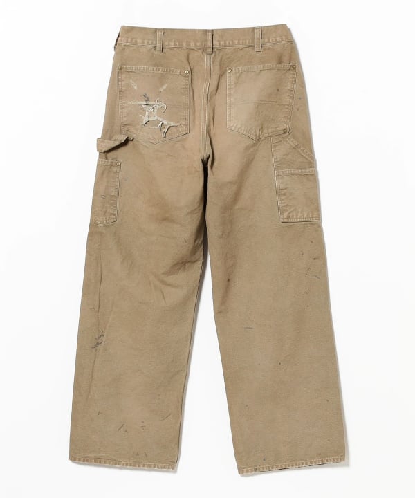 パンツ BEAMS BOWWOW/DUCKPAINTER PANTS HARDAGED BEAMS(ビームス)【別注】BOW WOW / DUCK PAINTER PANTS HARD