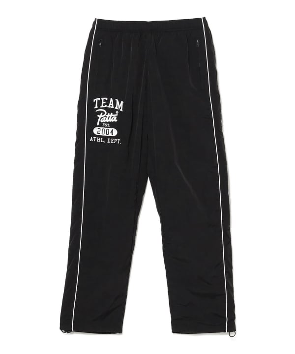 パンツ plllllleeasse nylon track pants (BLACK) plllllleeeasse