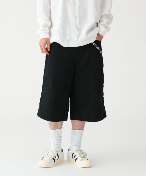 ペインター モールスキン ショーツ Model：H185cm Size：L