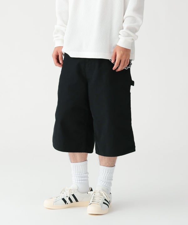 ペインター モールスキン ショーツ Model：H185cm Size：L