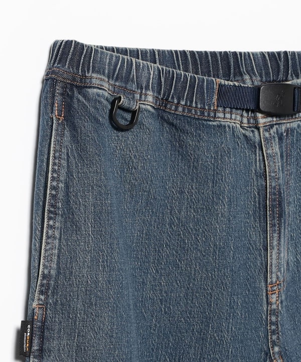 【別注】Gramicci / コーデュラ デニム パンツ 26FW 片手で簡単に調整できるベルト