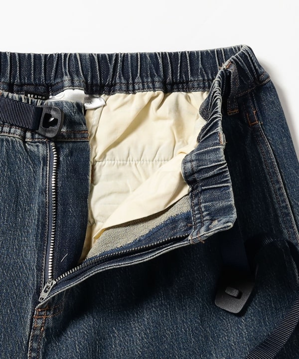 【別注】Gramicci / コーデュラ デニム パンツ 26FW 片手で簡単に調整できるベルト