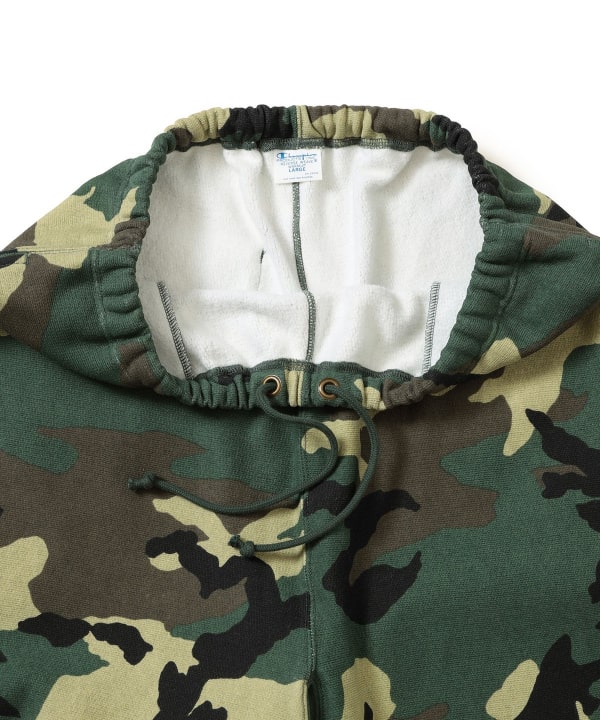 【+10%ポイントUP】【別注】Champion / リバースウィーブ（R）カモ ワイド パンツ