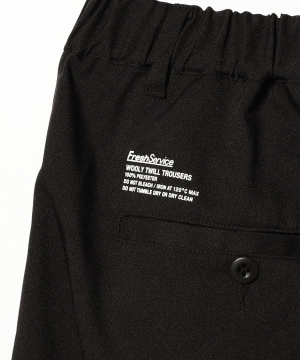FreshService / WOOLY TWILL TROUSERS