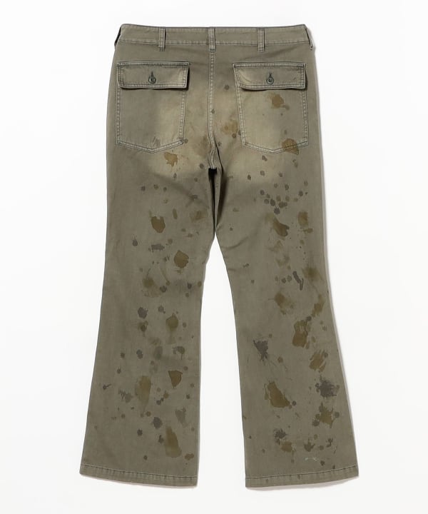 FUTURE ARCHIVE / MIRITARY FLARE PANTS