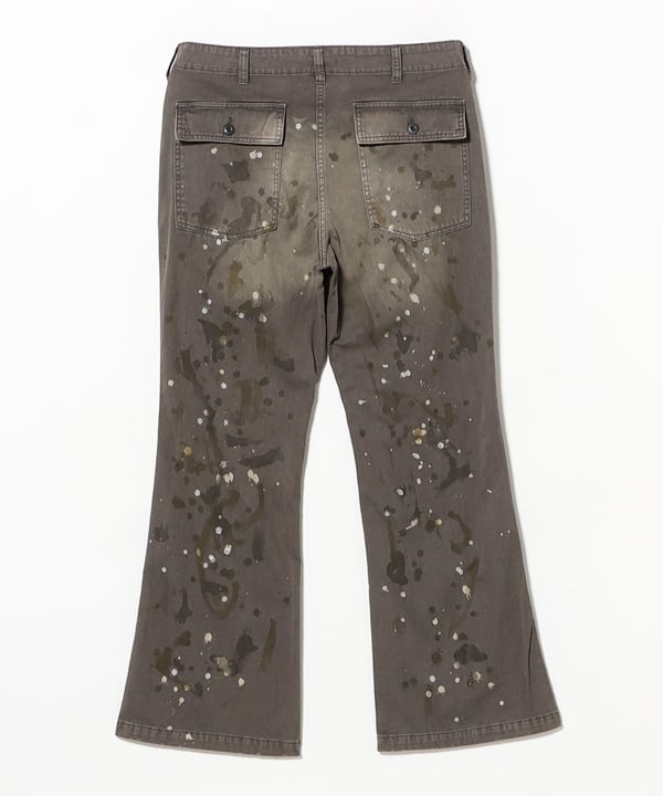 FUTURE ARCHIVE / MIRITARY FLARE PANTS