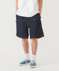 ▲Gramicci × BEAMS / 別注 コーデュラ デニム ショーツ