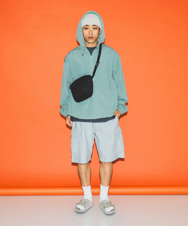 BEAMS（ビームス）Champion × BEAMS / 別注 スウェット カーゴショーツ