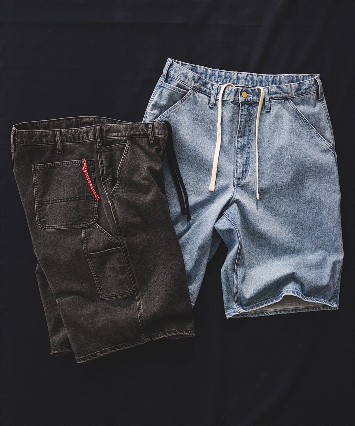 MONSTER STRETCH DENIM PAINTER SHORTS パンツ MEN ICE WASH S MONSTER STRETCH DENIM PAINTER SHORTS パンツ MEN ICE WASH S