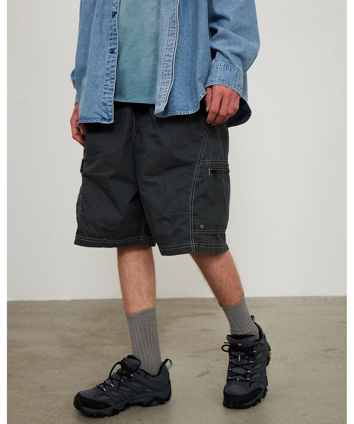 フェード テック ショーツ パンツ MEN BLACK L フェード テック ショーツ パンツ MEN BLACK L