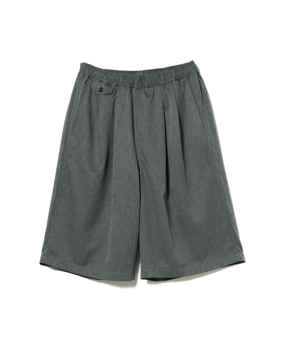FreshService フレッシュサービス / COOLFIBER TWO TUCK EASY SHORTS パンツ MEN H. GRAY M FreshService フレッシュサービス / COOLFIBER TWO TUCK EASY SHORTS パンツ MEN H. GRAY M