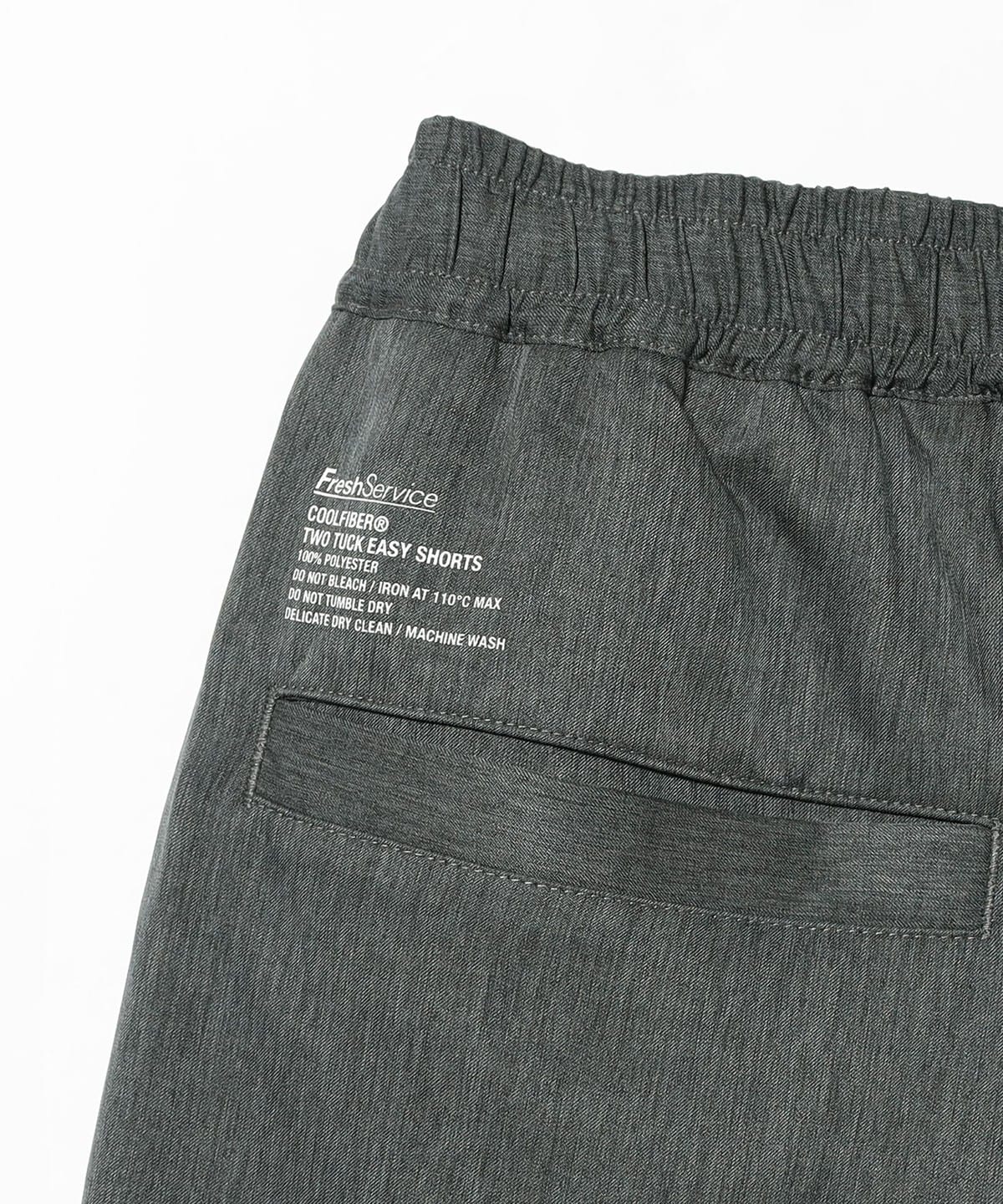 パンツ COOLFIBER TWO TUCK EASY SHORTS H.GRAY FreshService) COOLFIBER TWO TUCK EASY SHORTS (FSC251-40140