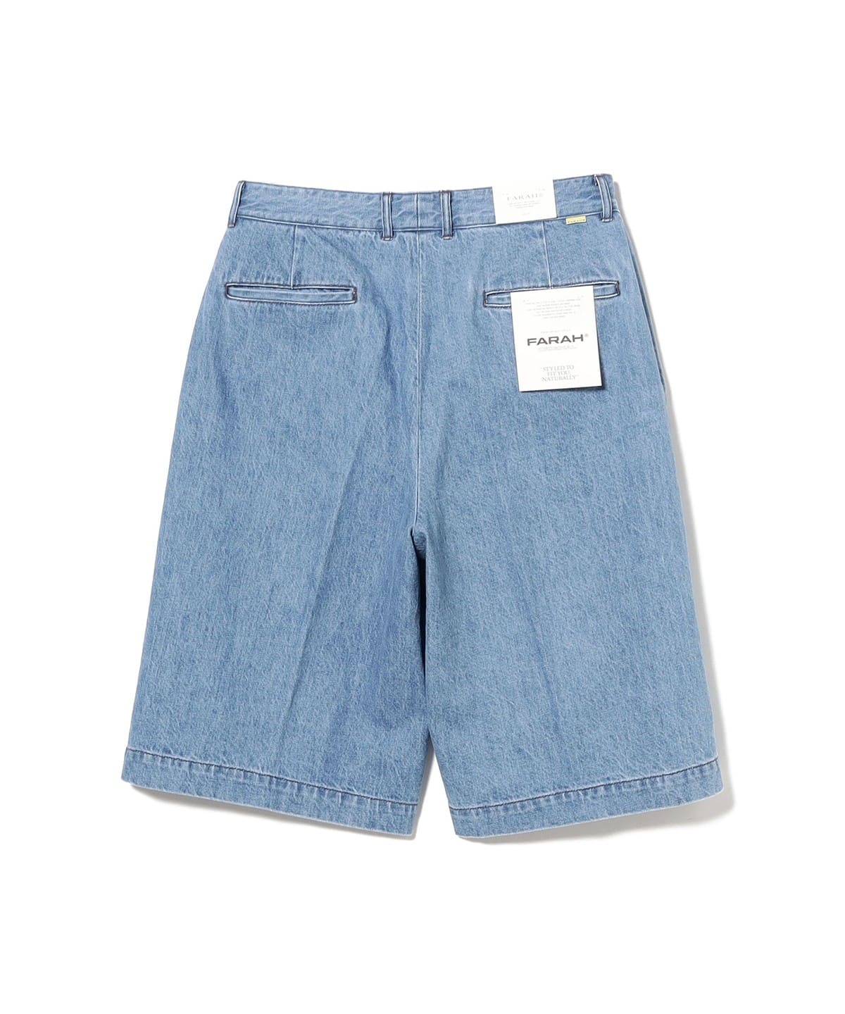 BLACK_WASH】FARAH / No Tuck Wide Shorts 【公式通販】