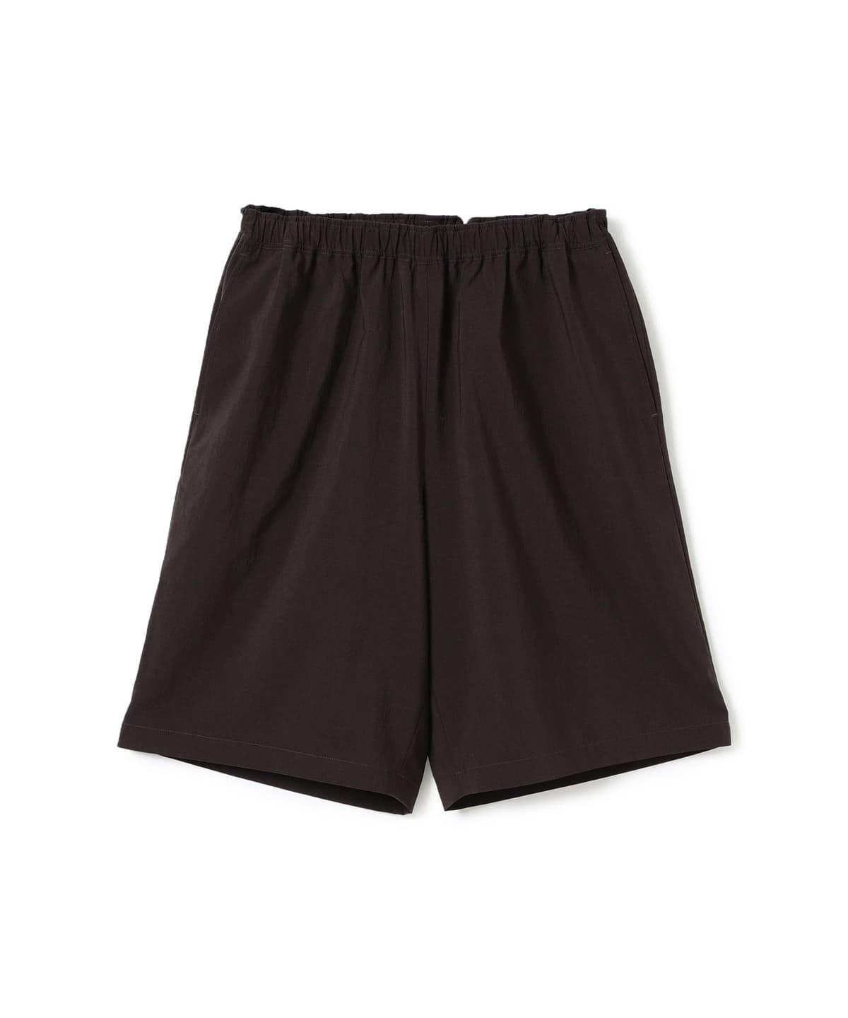 EVALET(R) ワイド ショートパンツ パンツ MEN DARK BROWN L EVALET(R) ワイド ショートパンツ パンツ MEN DARK BROWN L
