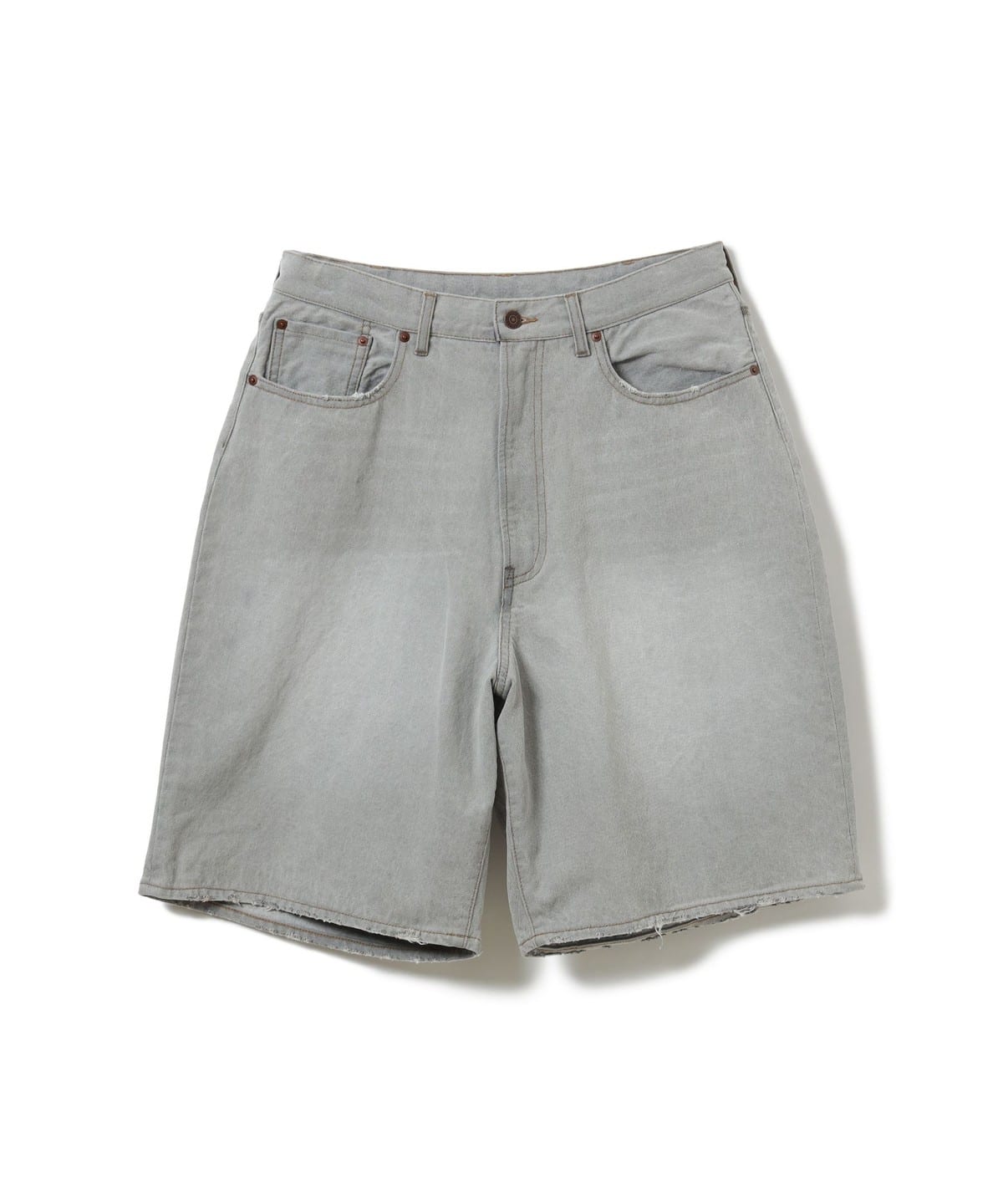 BEAMS（ビームス）Damage Denim Shorts（パンツ ショートパンツ）通販