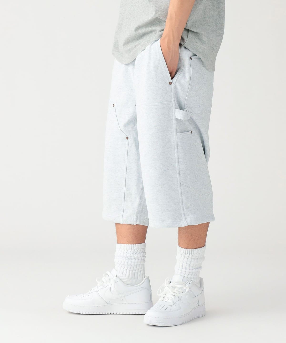 BEAMS ビームス スウェット ダブルニー ショーツ バギー supreme BEAMS（ビームス）Double Knee Sweat Shorts（パンツ ショートパンツ