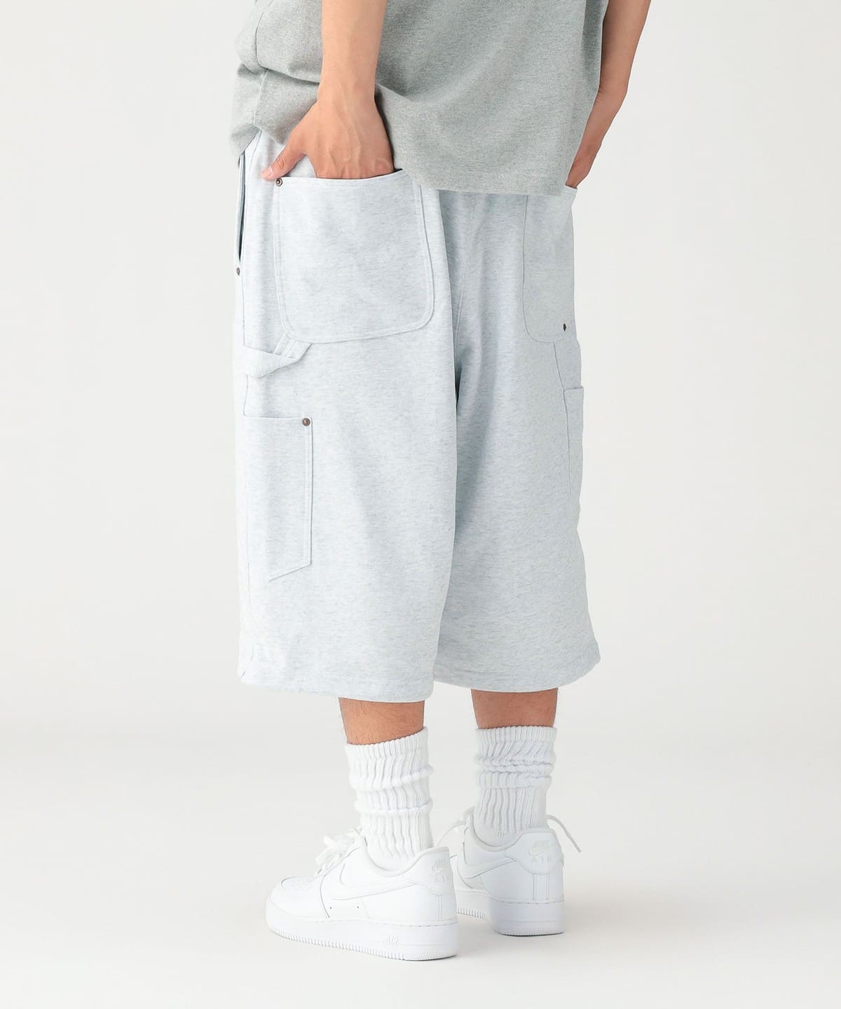 BEAMS B.SWEAT D/KNEE S ショートパンツ M BEAMS（ビームス）Double Knee Sweat Shorts（パンツ ショートパンツ