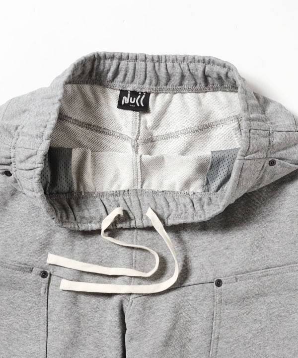 BEAMS（ビームス）【別注】NULL TOKYO / SWEAT W-KNEE SHORTS