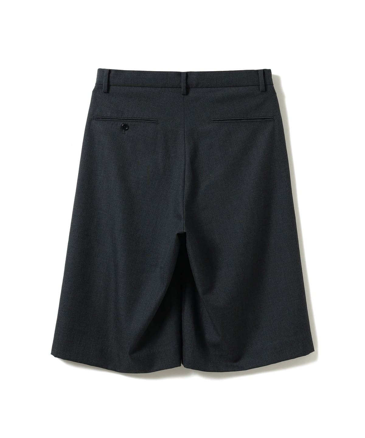 BEAMS（ビームス）【ワイドストレートフィット】ショート スラックス