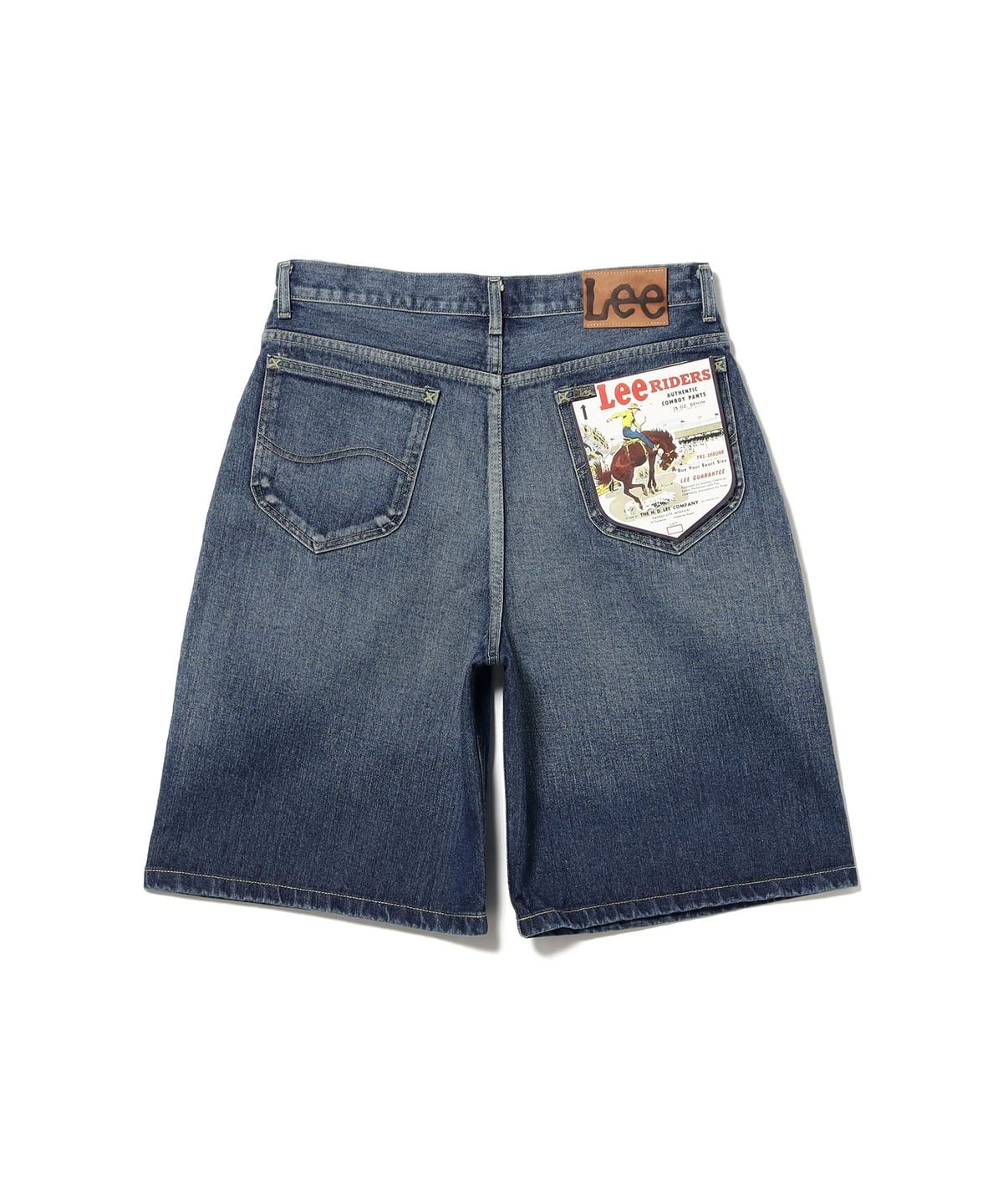 パンツ BEAMS Lee / RIDER WIDE SHORTS BEAMS（ビームス）LEE / WIDE DENIM SHORTS（パンツ デニムパンツ