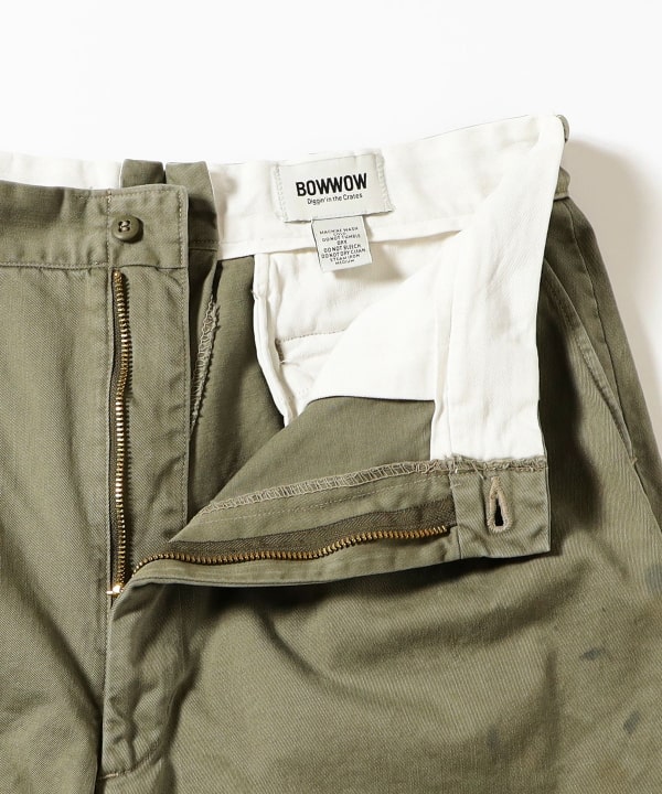 BOW WOW / US ARMY CHINO SHORTS AGED