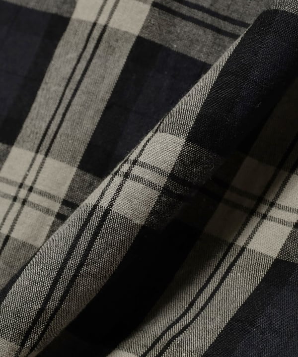 【8/6再値下げ】SEDAN ALL-PURPOSE / Cotton Linen Plaid Shorts