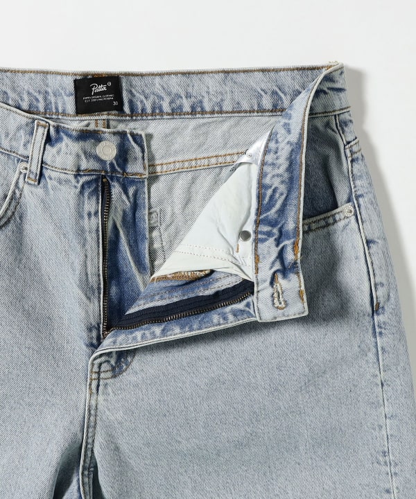 PATTA / Light Wash Denim Shorts