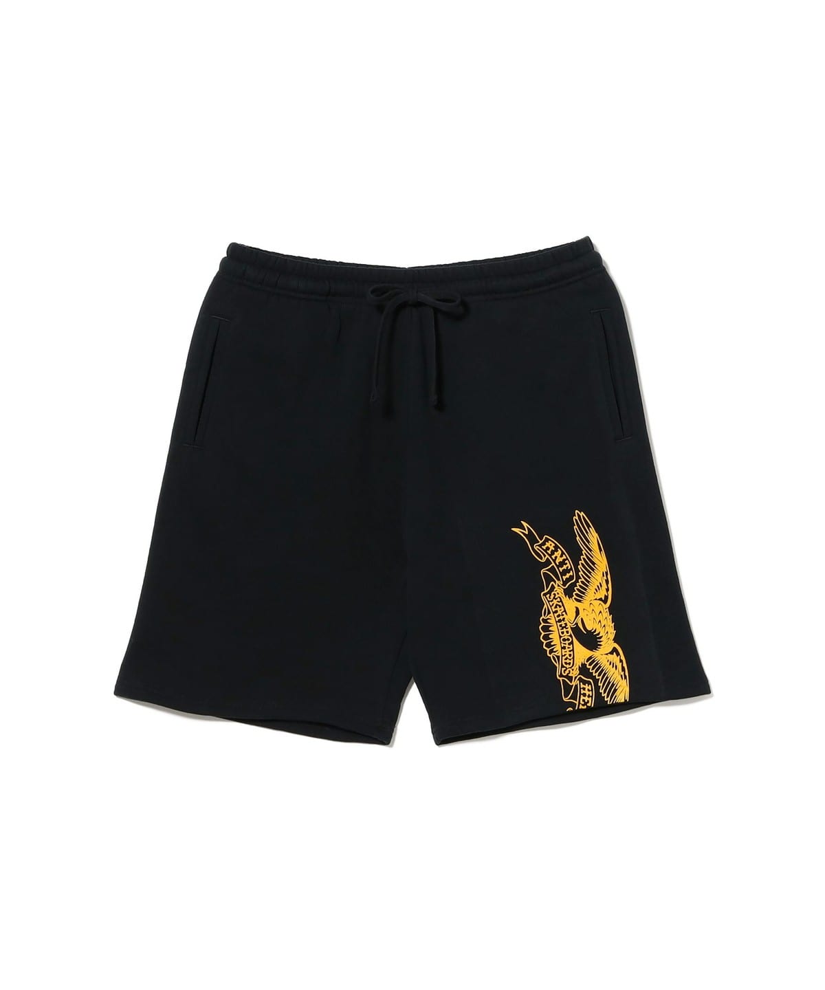 ANTI HERO �A���^�C�q�[���[ / BASIC EAGLE SWEAT SHORTS �p���c MEN BLACK L