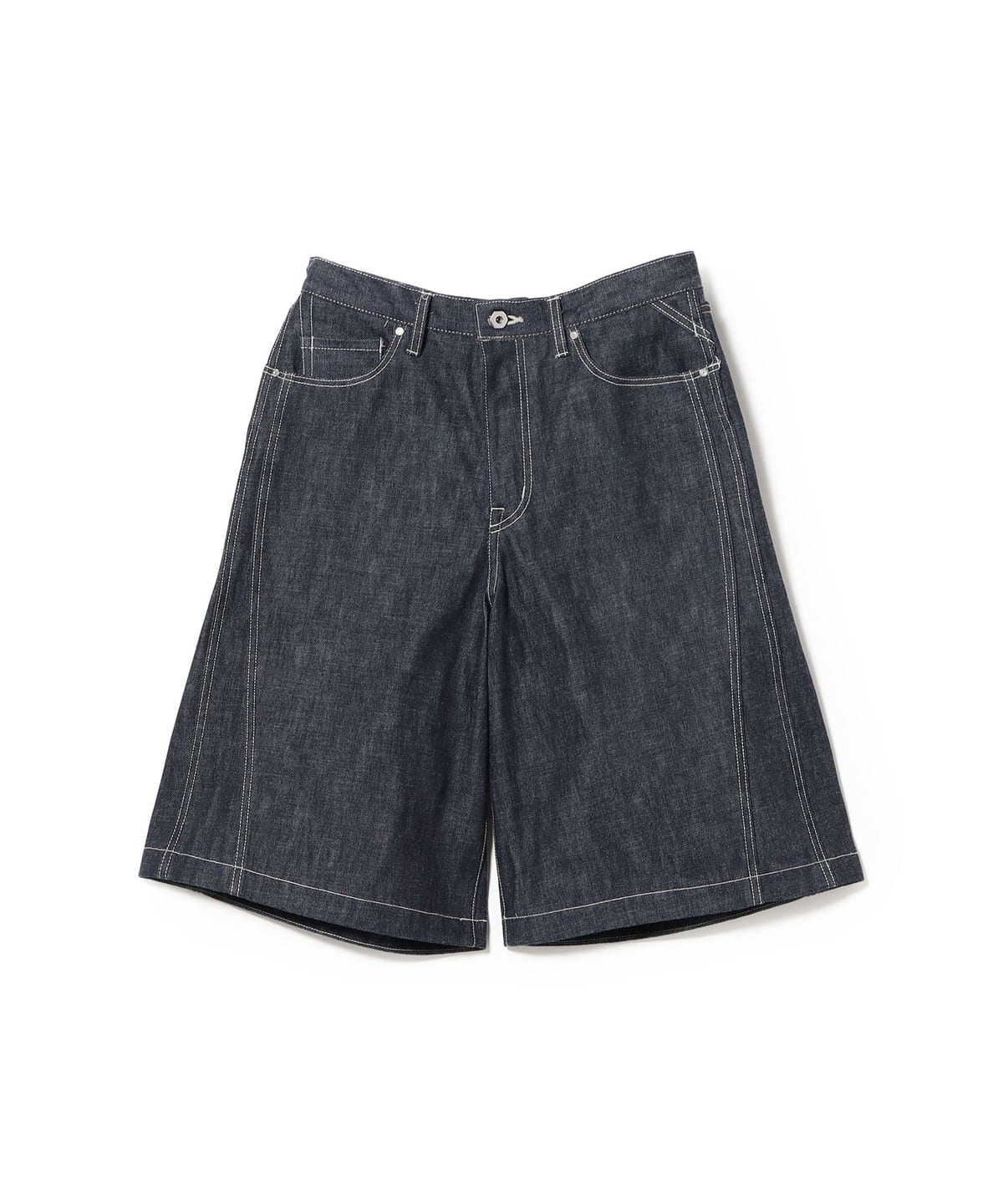BEAMS（ビームス）ROTOL / Triple Seames 6P Denim Shorts - Indigo