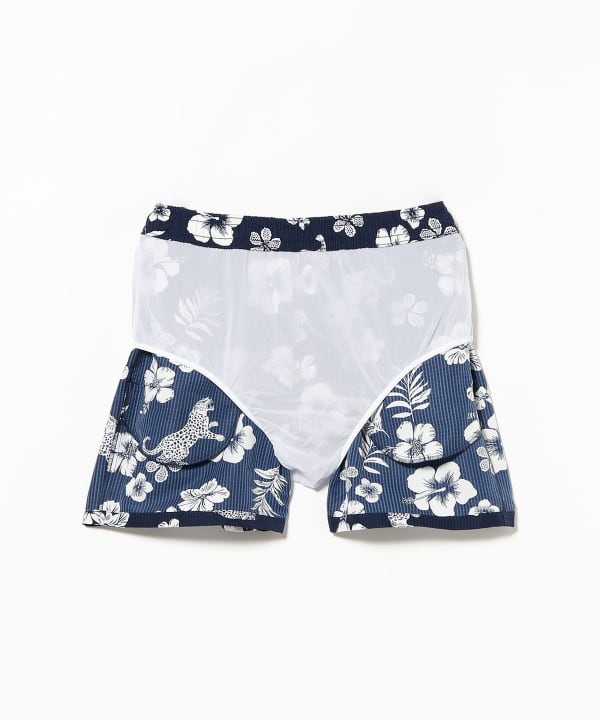希少！POLO SPORT スイム　ショーツ　シャーク柄　サメ柄 アーカイブ BEAMS（ビームス）POLO RALPH LAUREN / シアサッカー スイムショーツ