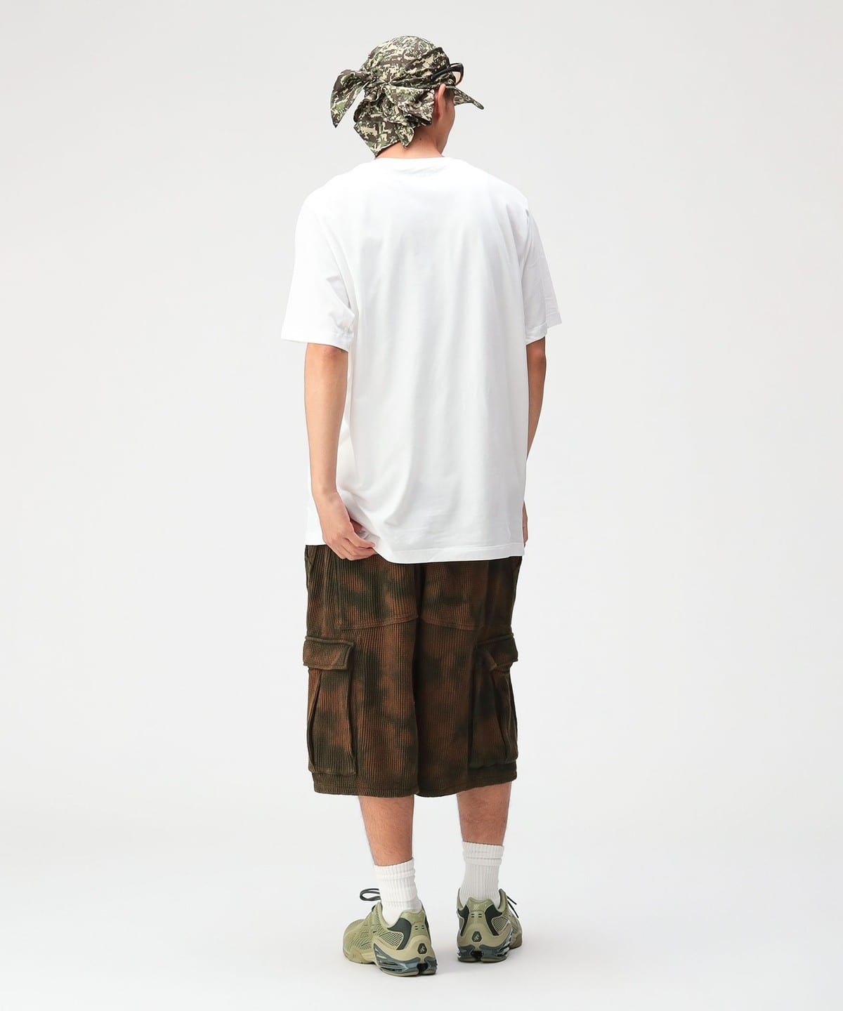 【げんち】BEAMS別注 GRAMICCI ワッフルカーゴショーツ L BEAMS（ビームス）【別注】Gramicci / Waffle Cargo Shorts（パンツ