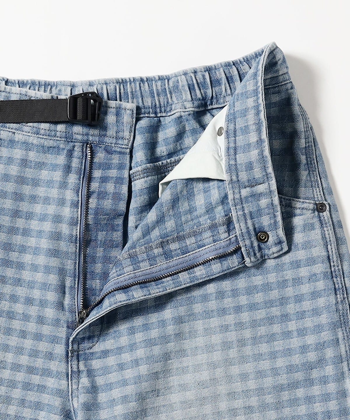 BEAMS（ビームス）【別注】NULL TOKYO / CHECK DENIM SHORTS（パンツ