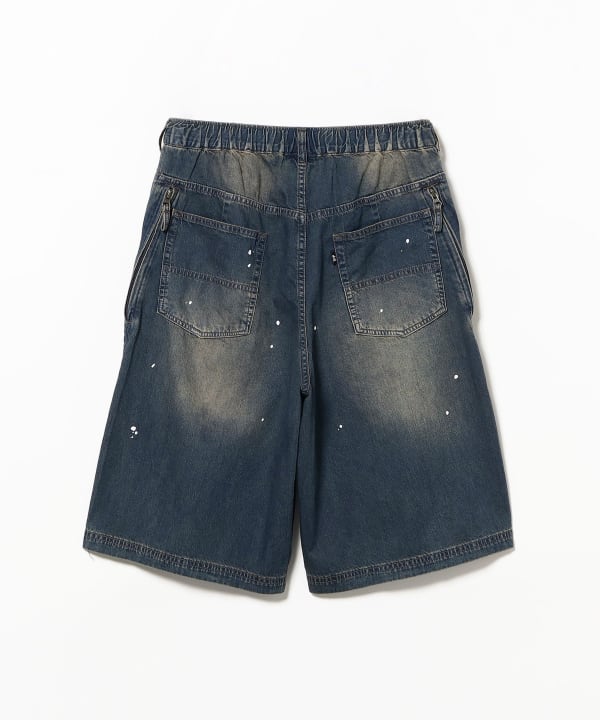 【別注】NULL TOKYO / Paintr Denim Shorts