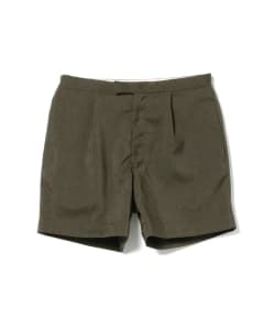 ▲BEAMS PLUS / ジオメトリック プリント ワイド ショーツ