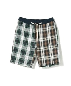 ▲WILD THINGS × BEAMS / 別注 クレイジー チェック ショーツ