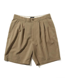 ▲BEAMS / EVALET（R）2プリーツ ショーツ