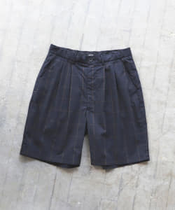 ▲BEAMS / ワイド チェックショーツ