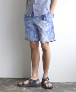 ▲Gramicci × BEAMS / 別注 タイダイ ショーツ
