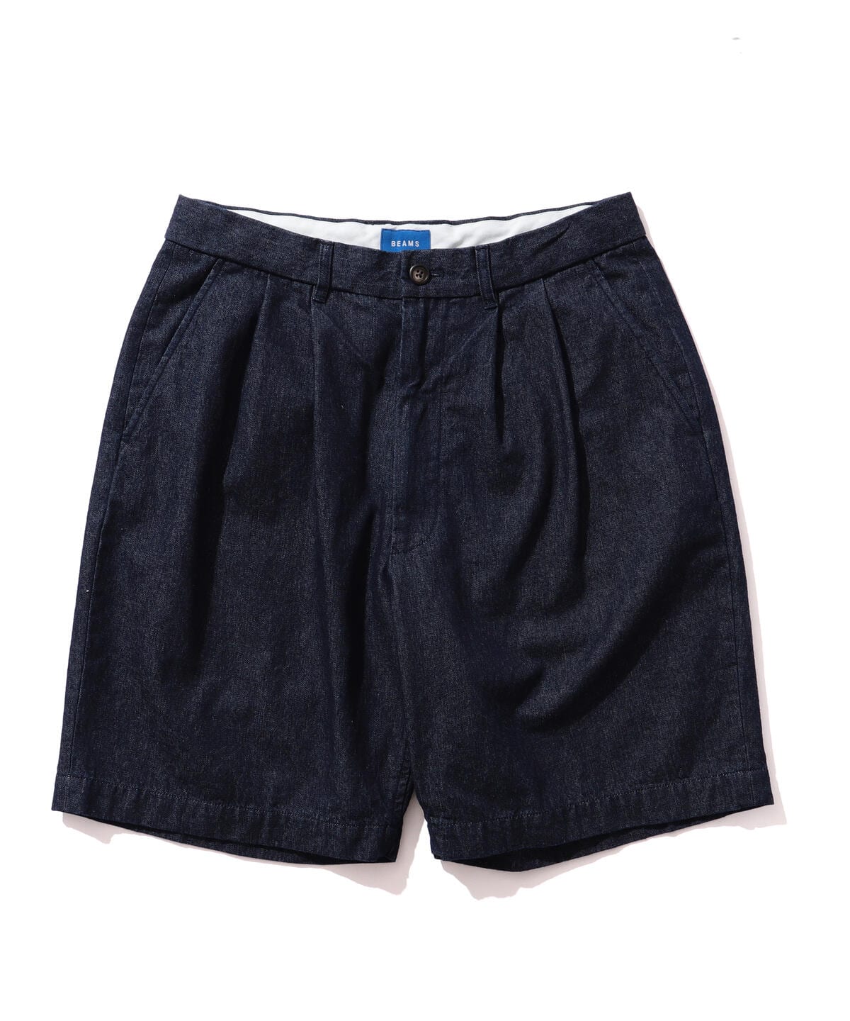 BEAMS [BEAMS] BEAMS / Denim 2 pleat shorts (pants shorts) mail 