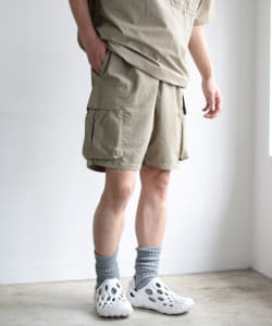 ▲UNIVERSAL OVERALL × BEAMS / 別注 Packable Shorts