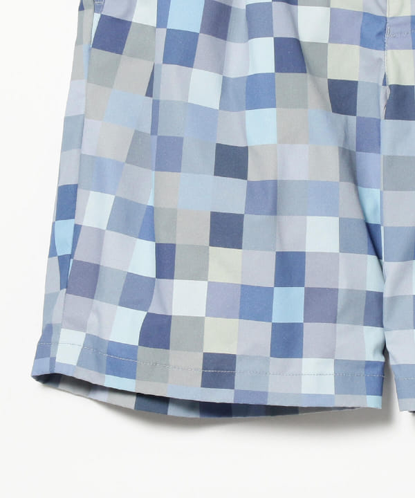 BEAMS JAPAN (BEAMS JAPAN) Color Mosaic Shorts (pants, shorts